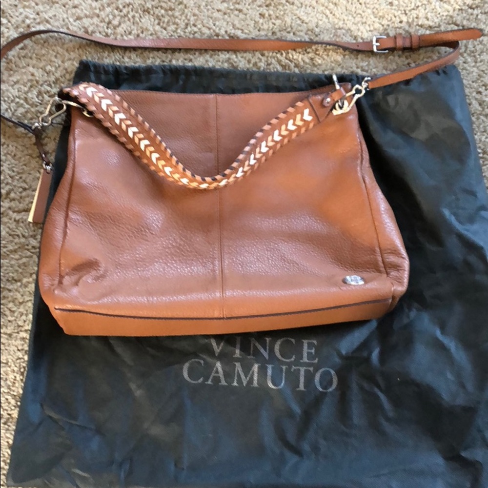 Vince Camuto Nadja leather hobo